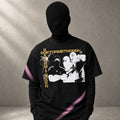T-Shirt Schwarz getragen (Konzept)